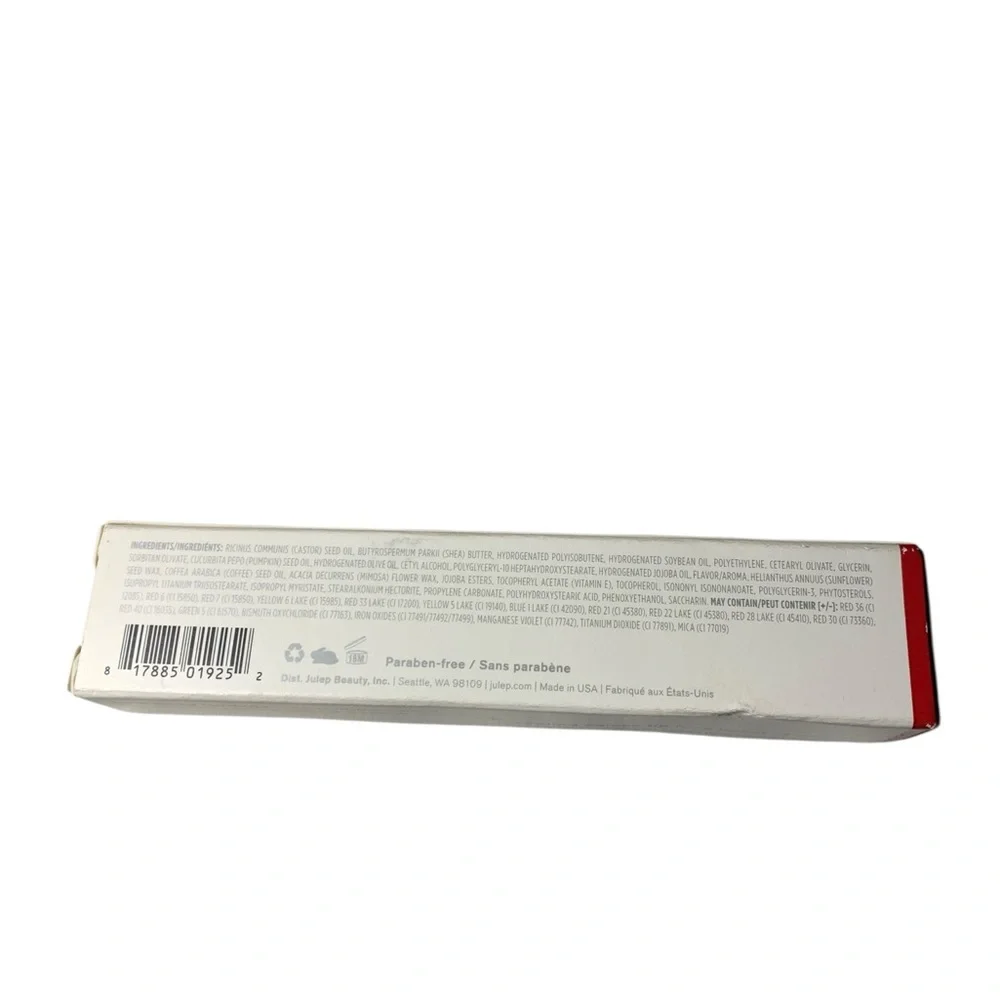 Julep Tinted Conditioning Lip Treatment Balm Stick Candy Apple Red New Sealed